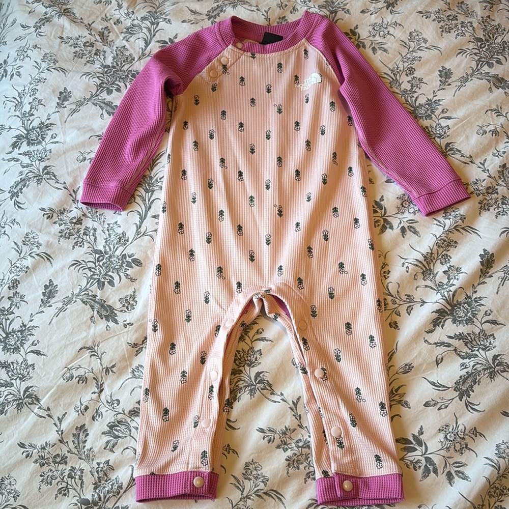 The North Face Waffle Baselayer One Piece - Infants